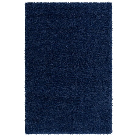 Safavieh 4 x 6 ft. Hudson Shag Contemporary Rectangle Rug, Navy SGH285C-4